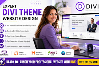 design a mobile and SEO optimized divi site