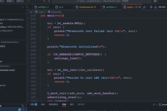 do nrf52, esp32, stm32 programming