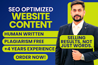 write your landing page, about us, bio, product, service, homepage, sales, faqs