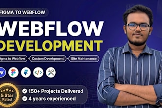 do professional webflow website development