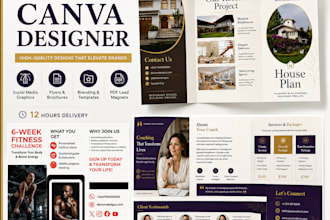design editable canva templates and instagram posts for an attractive feed