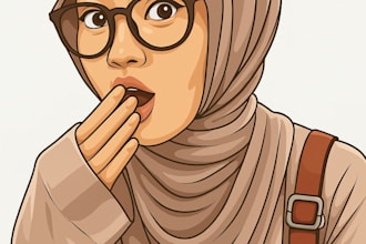 menciptakan ilustrasi unik sesuai gayamu