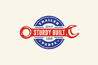 design express american trailer parts retailer logo