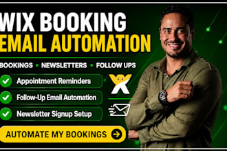 wix ascend booking form automation, wix newsletter appointment follow up email