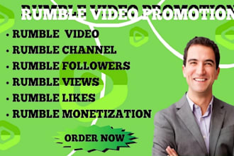 do organic rumble video promotion for channel growth