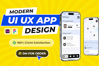 do figma mobile app design and mobile app ui ux design