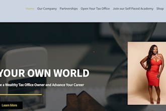 design income tax website tax website tax prep website finance website