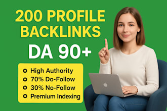 do high da profile backlinks with white hat SEO techniques