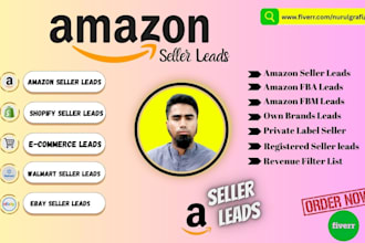 do amazon seller leads, amazon leads, ecommerce leads