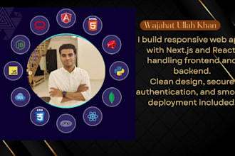 develop modern web applications with nextjs and react