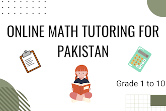 teach math new syllabus to pakistani students