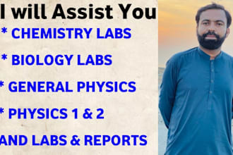 help you in biology, chemistry and physics labs and reports