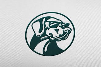 design high definition clothing company logo