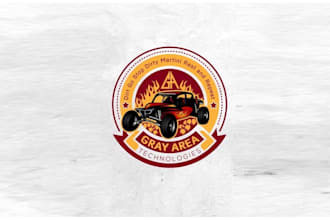 design exclusive race team theme logo