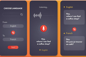 develop ai video voice over for your gym app, speech to text, voice over app