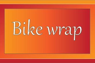design professional bike, motorcycle, boat, racing car, vehicle, and truck wraps