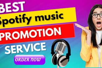 promote your spotify music for real growth and chart exposure