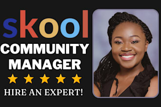 be your skool community manager