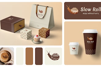 create logo and brand identity for restaurant and bakery