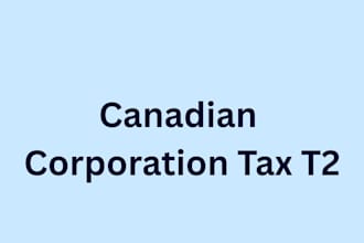 prepare and file canadian corporation tax returns t2