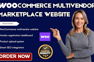 develop woocommerce multivendor website marketplace ecommerce website