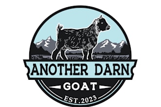 do execlusive custom farm, milk, goat logo