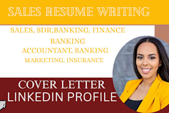write sales resume, tech sales resume, marketing resume, banking, sales manager