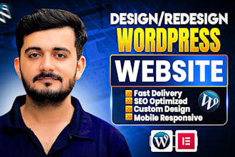 build and redesign a luxury wordpress website with elementor