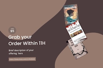 design custom and unique book covers for any genre
