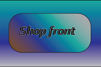do amazing shop and store front window graphics signboard, yard sign and posters