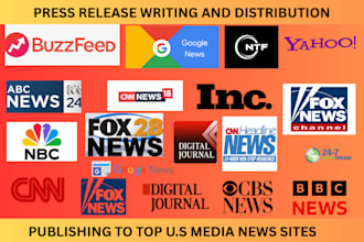 do press release writing with press release distribution