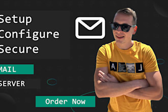set up a secure mail server with webmail and SMTP