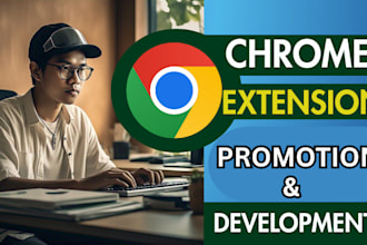 develop or fix google chrome extension and promote bowers extension download