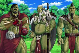 draw muscled gay bara, yaoi, anime fanart, bara nsfw, furry gay illustration