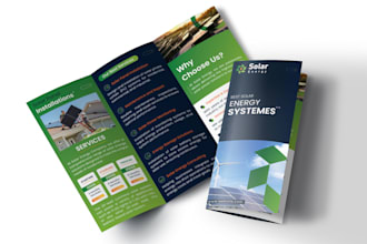 design professional flyer, trifold, bifold, and brochure design
