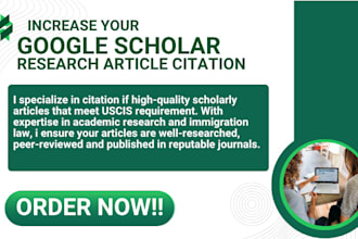 increase  boostifypro google scholar citation with indexed journal reference