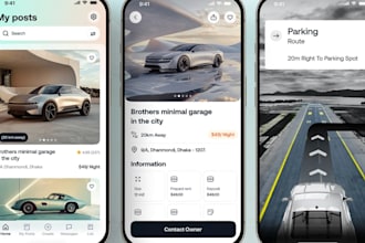 build a parking space app space locator app