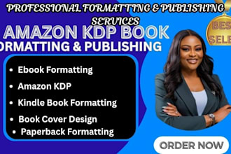 format and edit your kindle ebook with proofreading and KDP formatting