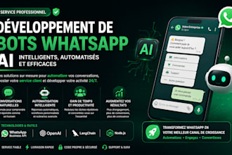 develop a smart ai whatsapp bot