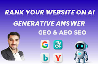 rank your website in ai search answers using aeo and GEO SEO strategies