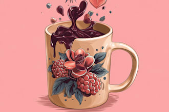 make a design 2d 3d tumbler and mug wraps 12oz 20oz 30oz 40oz