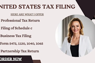 file US federal tax, 5472, 1065, 1040, 1120s, amend tax, business tax, llc tax