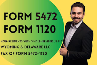 file form 5472 form 1120 for us single member llc