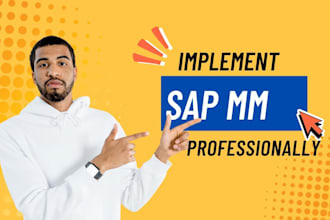 help you implement or troubleshoot sap mm professionally