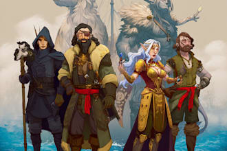 draw your dnd party