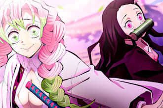 create anime high quality thumbnails