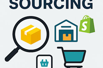 do product research,sourcing for dropshipping or brand store