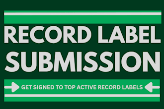 do record label music submission to top record labels to get signed, music label