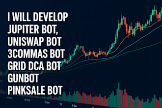 develop robinhood bot, webull or 3commas stock trading bot, tradesanta bot nt8