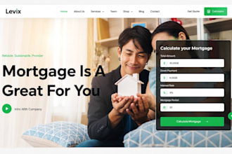 build mortgage loan website business loan, mca website loan officer website